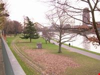 le rive del fiume francoforte
