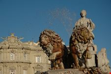 madrid der brunnen fuente de cibeles