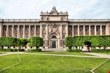 stockholm das schwedische reichstagsgebaeude