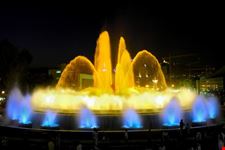 barcelona montjuic fountain