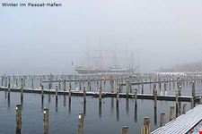 luebeck winter im passat-hafen