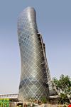 abu dhabi capital gate tower