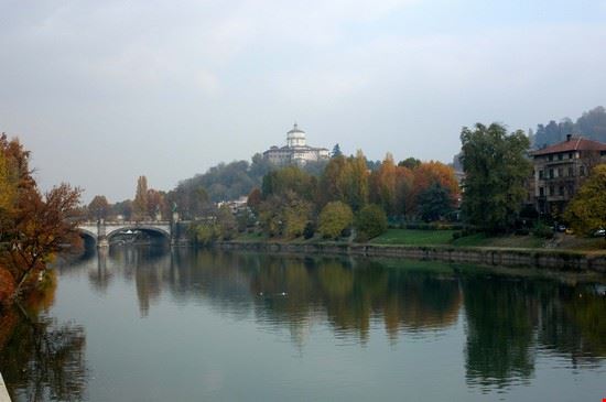 Parco del Valentino Veduta del Monte dei Cappuccini  