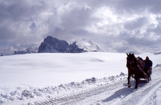 Alpe di Siusi in inverno