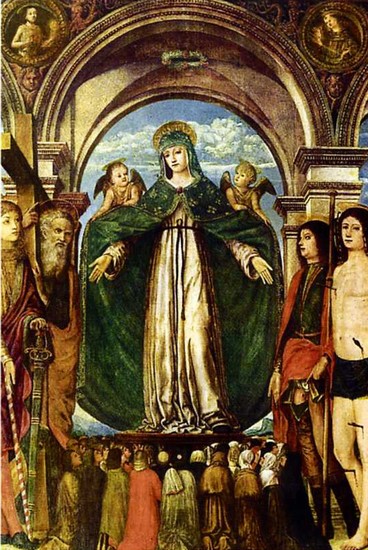 Affresco della Madonna della Misericordia