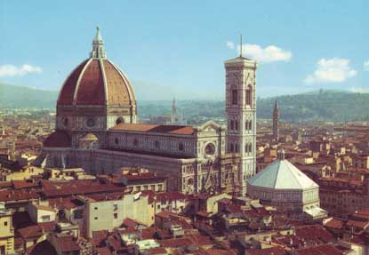 Vista del Duomo e della Cupola