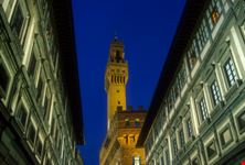 Palazzo Vecchio e gli Uffizi