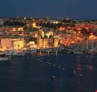 Night view of Vittoriosa Night view of Vittoriosa