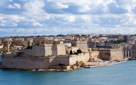 View of St. Angelo Fort