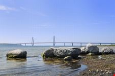 The Bridge connects the island Falster with Zealand