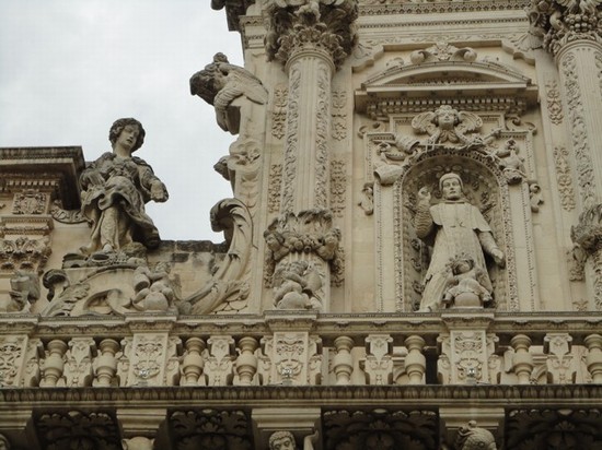 Particolare della Basilica di Santa Croce