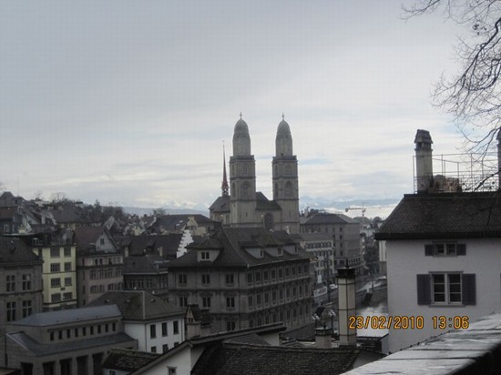 Vista del Grossmünster