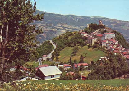 Veduta parziale del paesaggio