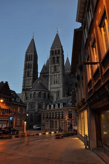 The cathedral of Notre Dame in Tournai