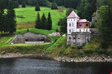 A small dam and power plant in Spindleruv Mlyn