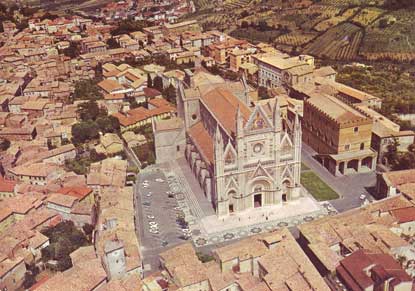 Panorama aereo del Duomo