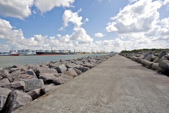 Port of Klaipeda.