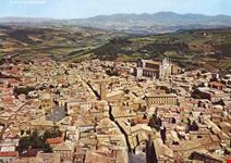 orvieto panorama aereo del centro abitato