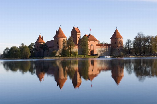 Island castle in Trakai