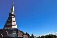 The pagoda in Doi Inthanon, Chiang Mai