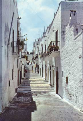 Particolare della città antica
