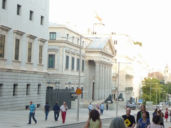 per le strade di Madrid e i suoi monumenti