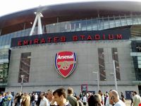 london emirates stadium in london