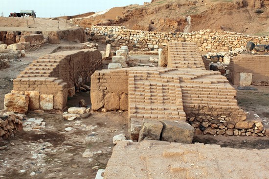 Open ruins of ancient city Ebla