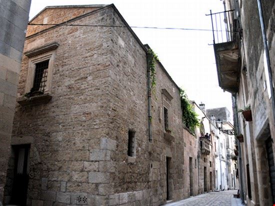 Martano Via Chiesa Entrata Borgoterra Corti del 1400  