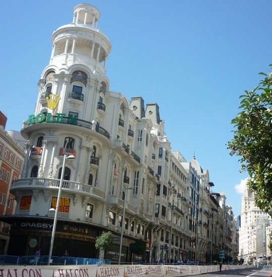 Calle Gran Via  Madrid  