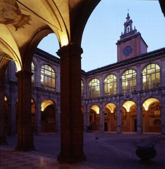 bologna palazzo dell  archiginnasio