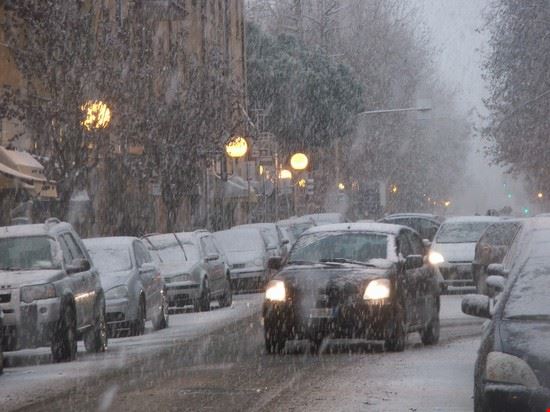  NEVE ECCEZIONALE A LATINA  