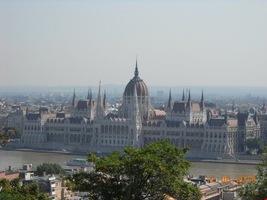 Parlamento se sei a Buda ammiri il Danubio e Pest  