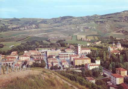Veduta parziale del centro abitato