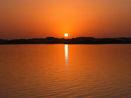 Tramonto sul Nilo