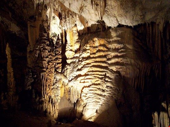 Postumia altra splendida e suggestiva immagine durante il percorso all'interno della grotte di Postumia  