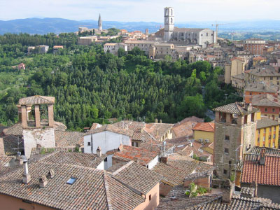 Veduta del centro storico
