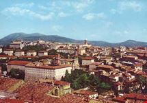 perugia veduta d insieme dalla terrazza del palazzo della sapienza