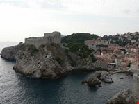 fortezza lovrijenac e panorama dubrovnik