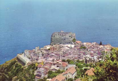 Veduta dall'alto del centro abitato