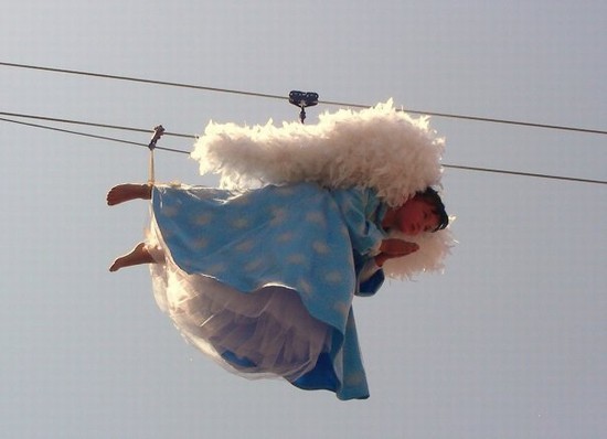 angelo in volo