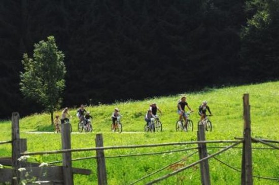 pista ciclabile delle dolomiti