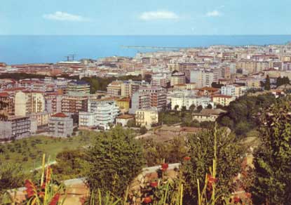 Veduta panoramica della città