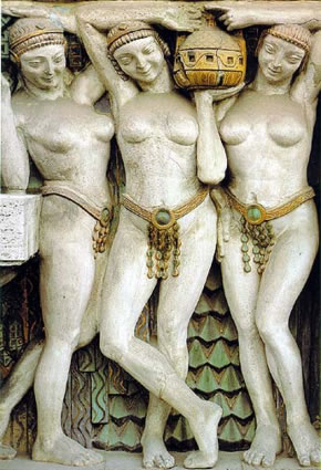 Le Terme Berzieri- bassorilievo