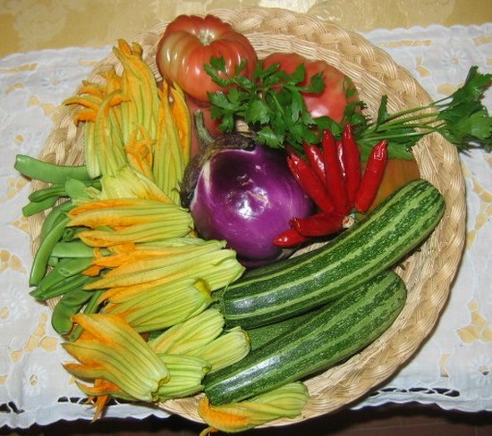 prodotti dell'orto biologici