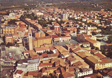 Veduta aerea del panorama