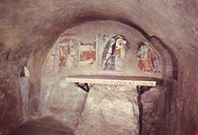 Santuario Francescano del Presepio, Affresco XIV secolo