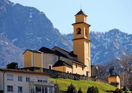 artore Veduta della chiesa di Artore presso Bellinzona  