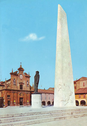 Monumento a Baracca, Chiesa del Suffragio (sec. XVII)