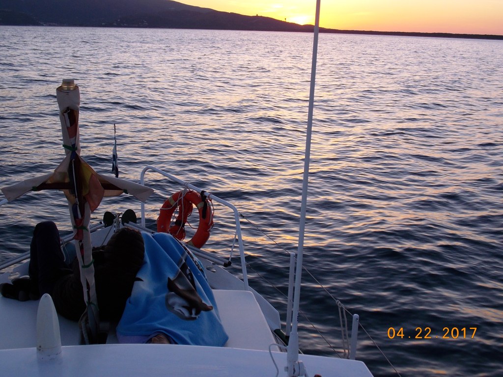 Monte argentario al tramonto